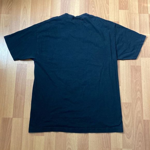 Vintage Exact Science Black & Gold Bling Engine T-Shirt Men Medium Made in USA - Picture 3 of 6